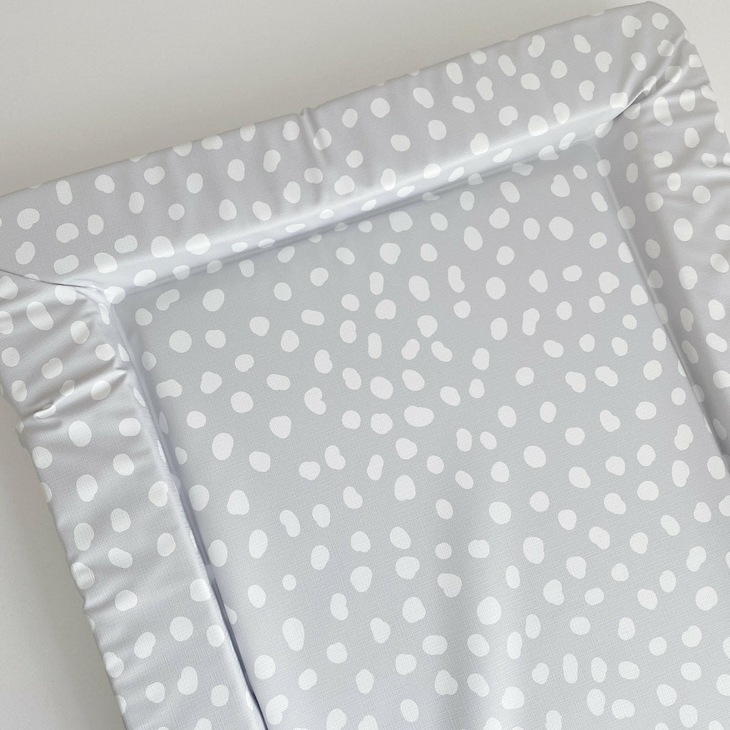 Bobbin and Bumble Standard Changing Mat - Grey Spots - Baby&More
