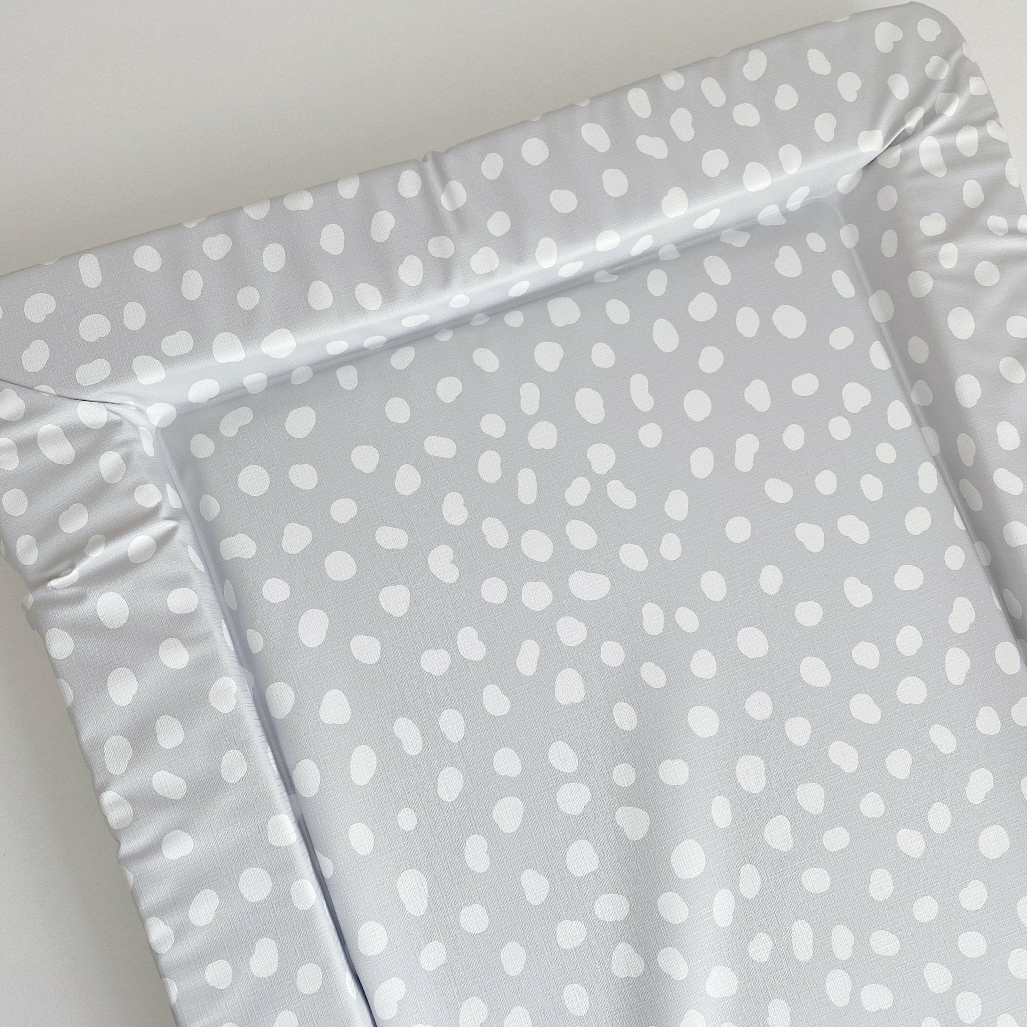 Bobbin and Bumble Standard Changing Mat - Grey Spots - Baby&More