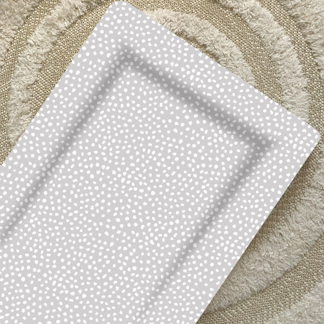 Bobbin and Bumble Standard Changing Mat - Grey Spots - Baby&More