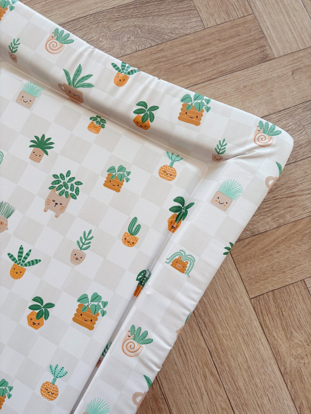 Bobbin and Bumble Standard Changing Mat - Pot Plants - Baby&More