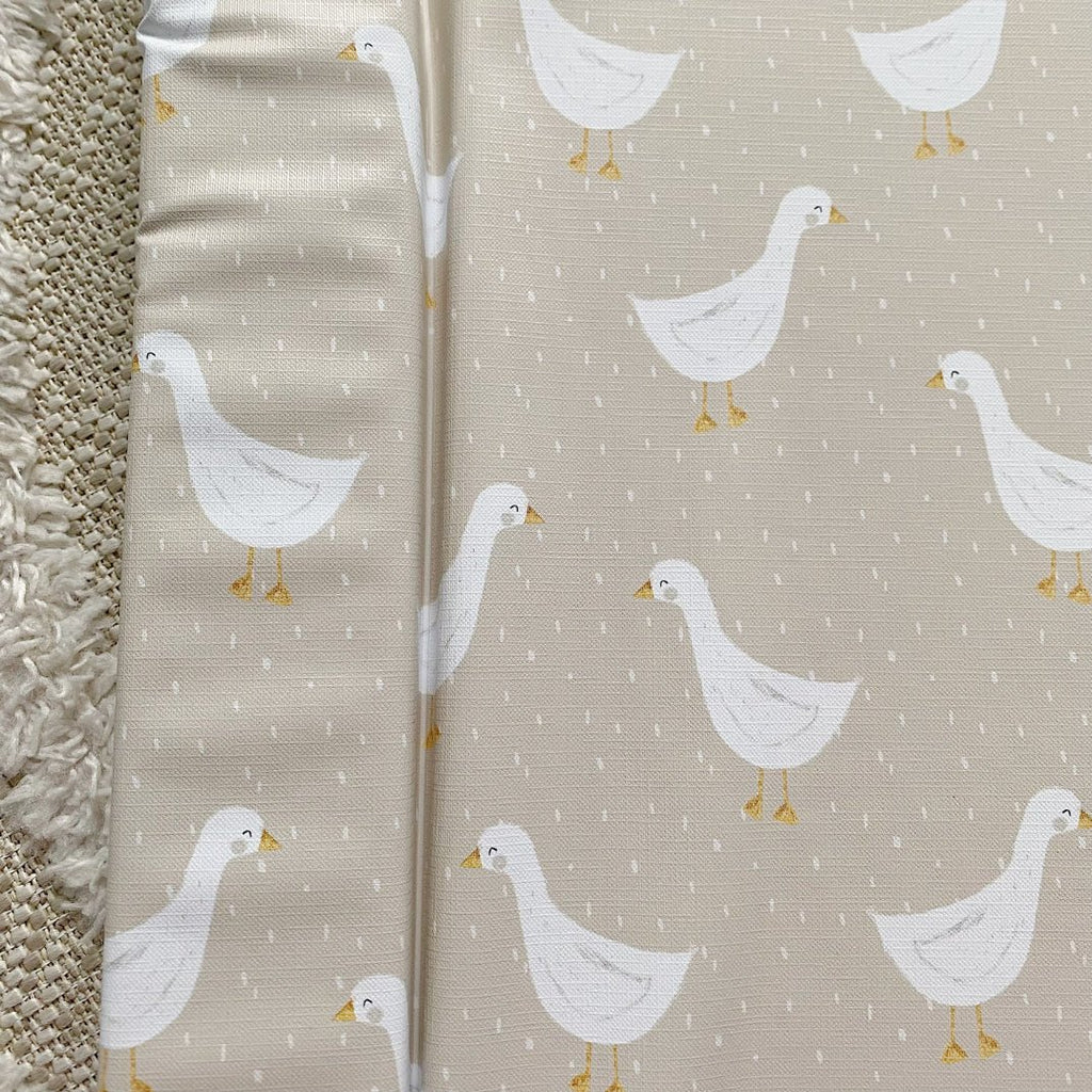Bobbin and Bumble Standard Changing Mat - Splash Goose Print - Baby&More