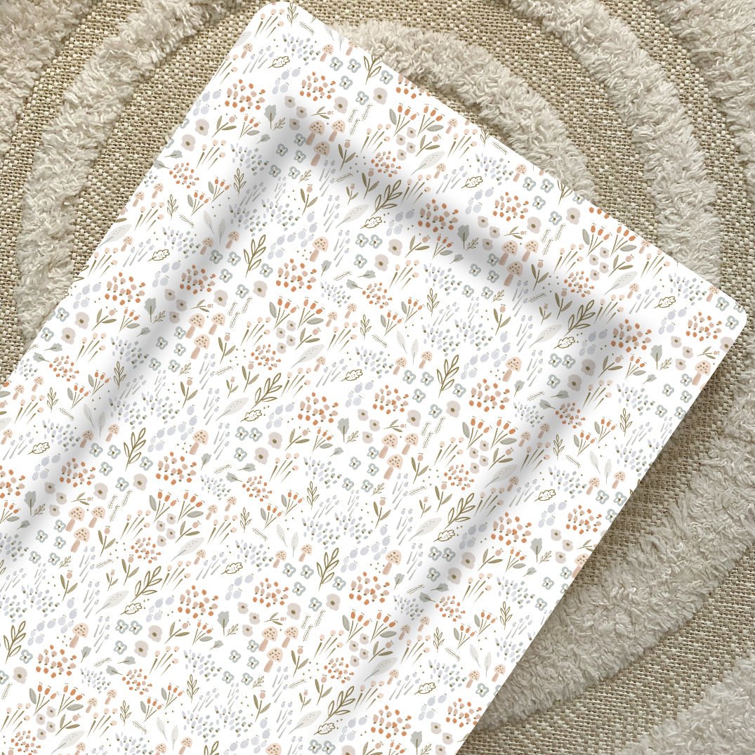 Bobbin and Bumble Standard Changing Mat - Woodland Floral - Baby&More