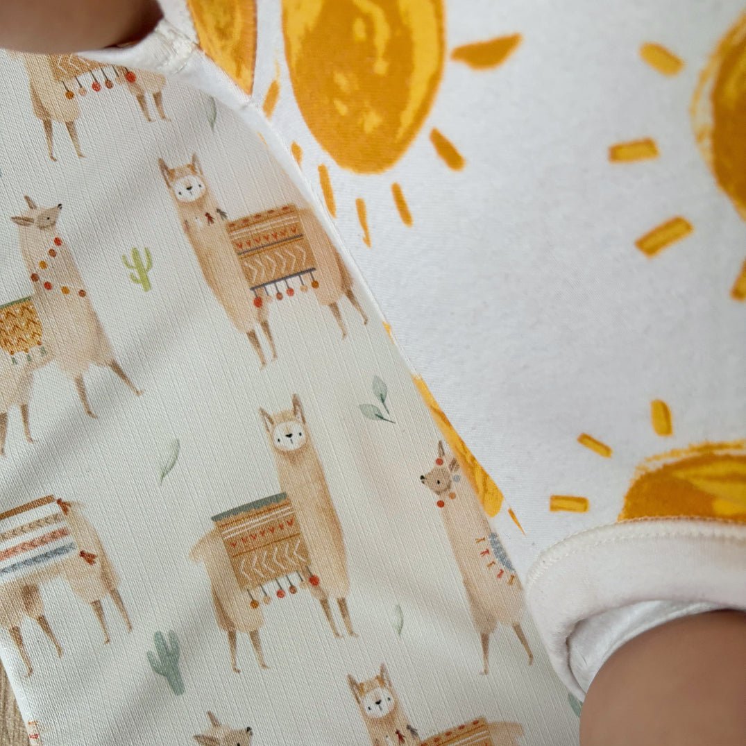 Bobbin and Bumble Travel Changing Mat - Alpacas - Baby&More