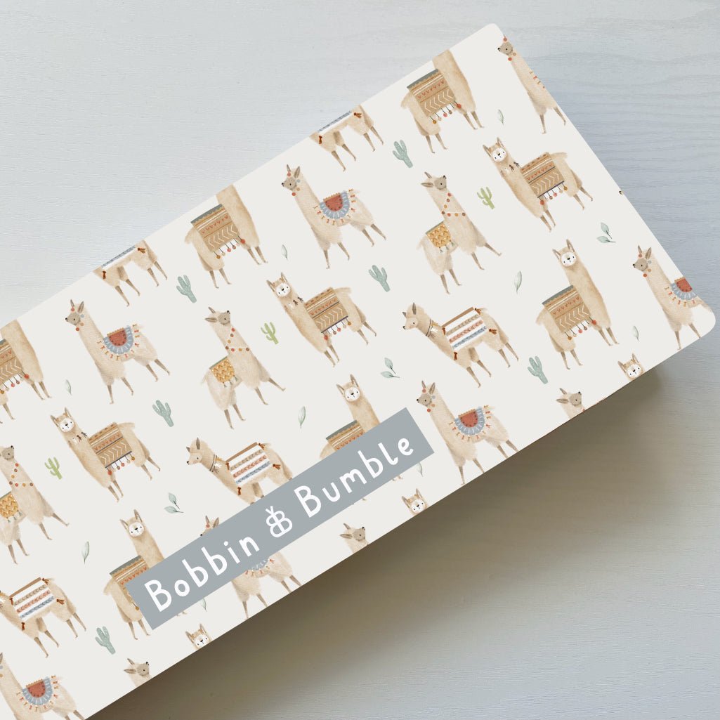 Bobbin and Bumble Travel Changing Mat - Alpacas - Baby&More
