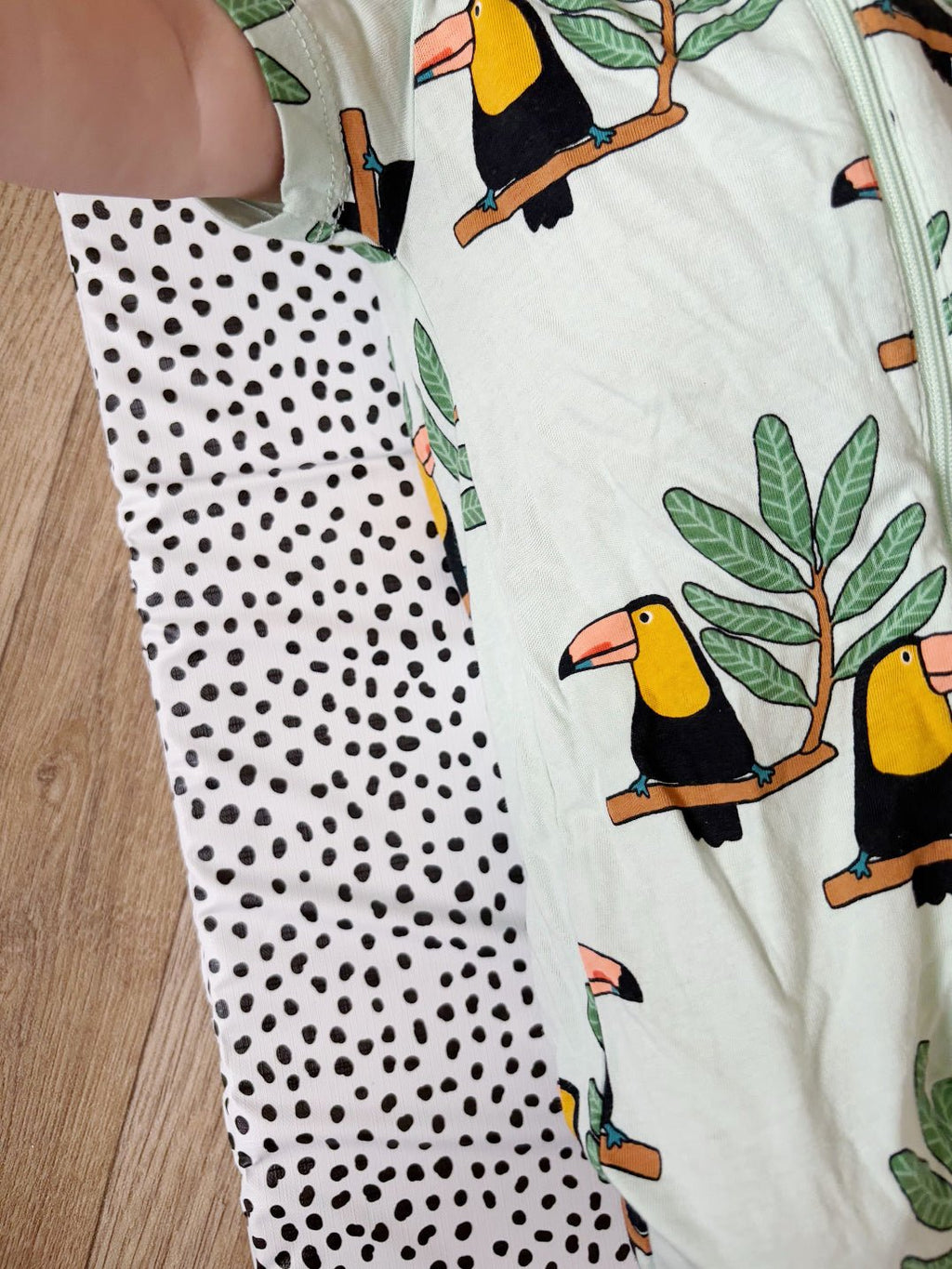 Bobbin and Bumble Travel Changing Mat - Black Spotty - Baby&More