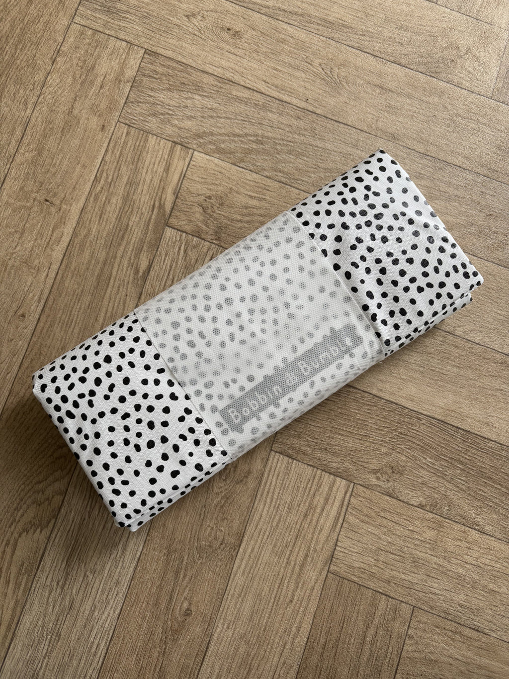 Bobbin and Bumble Travel Changing Mat - Black Spotty - Baby&More