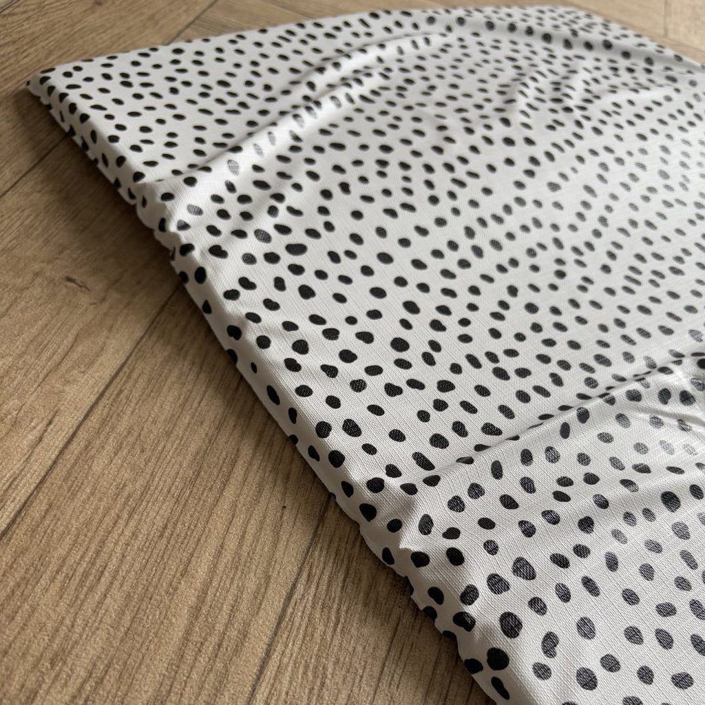Bobbin and Bumble Travel Changing Mat - Black Spotty - Baby&More