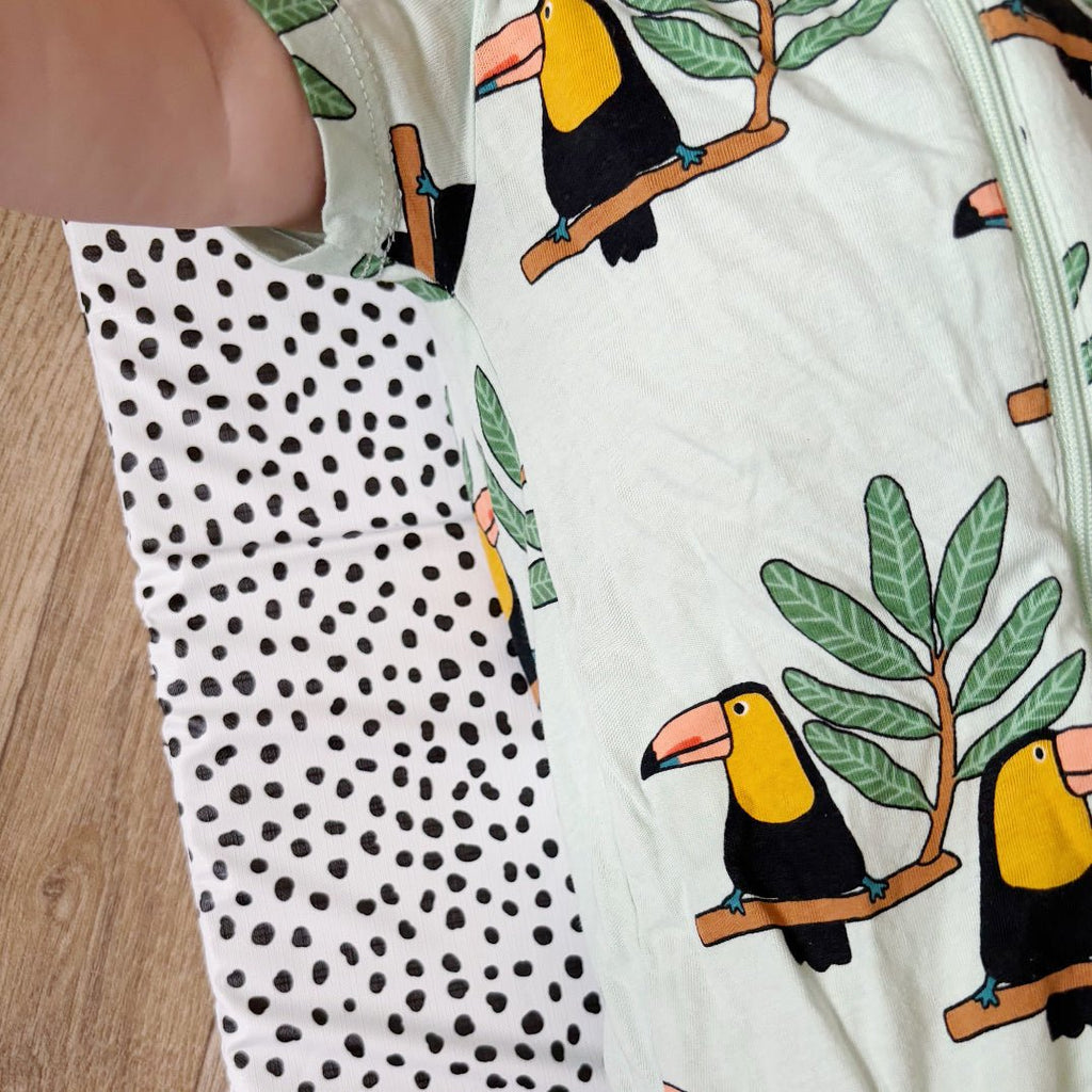 Bobbin and Bumble Travel Changing Mat - Black Spotty - Baby&More
