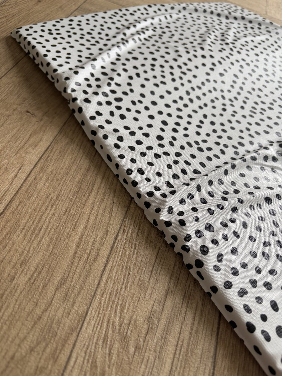 Bobbin and Bumble Travel Changing Mat - Black Spotty - Baby&More