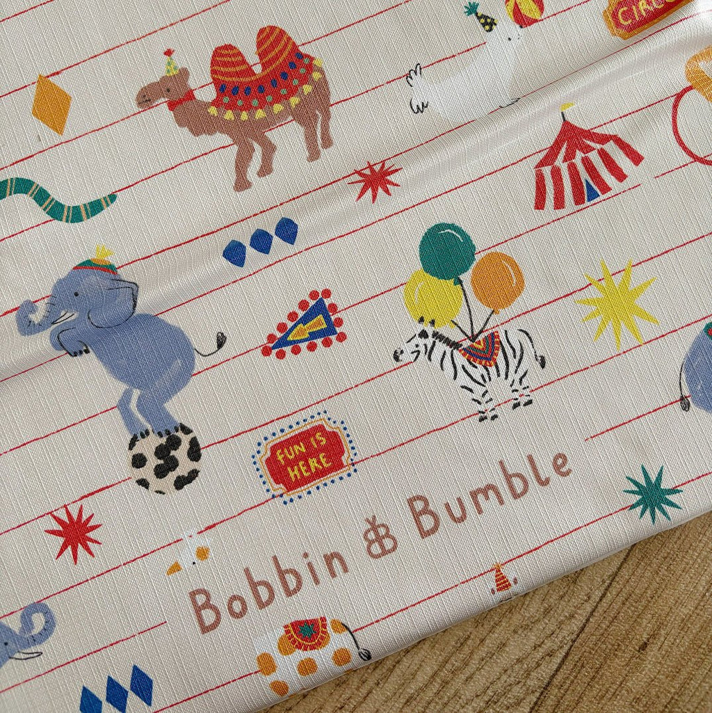 Bobbin and Bumble Travel Changing Mat - Circus - Baby&More
