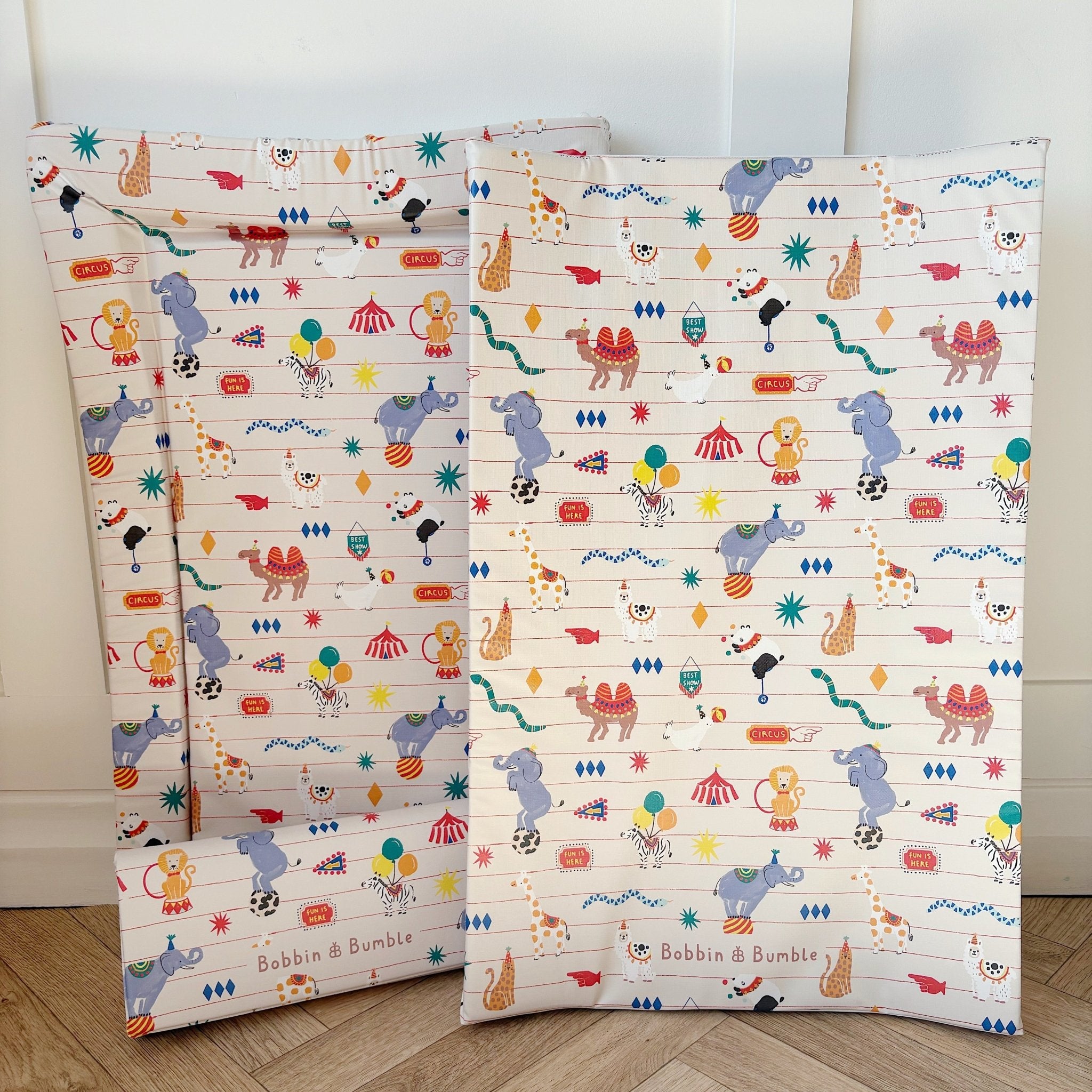 Bobbin and Bumble Travel Changing Mat - Circus - Baby&More