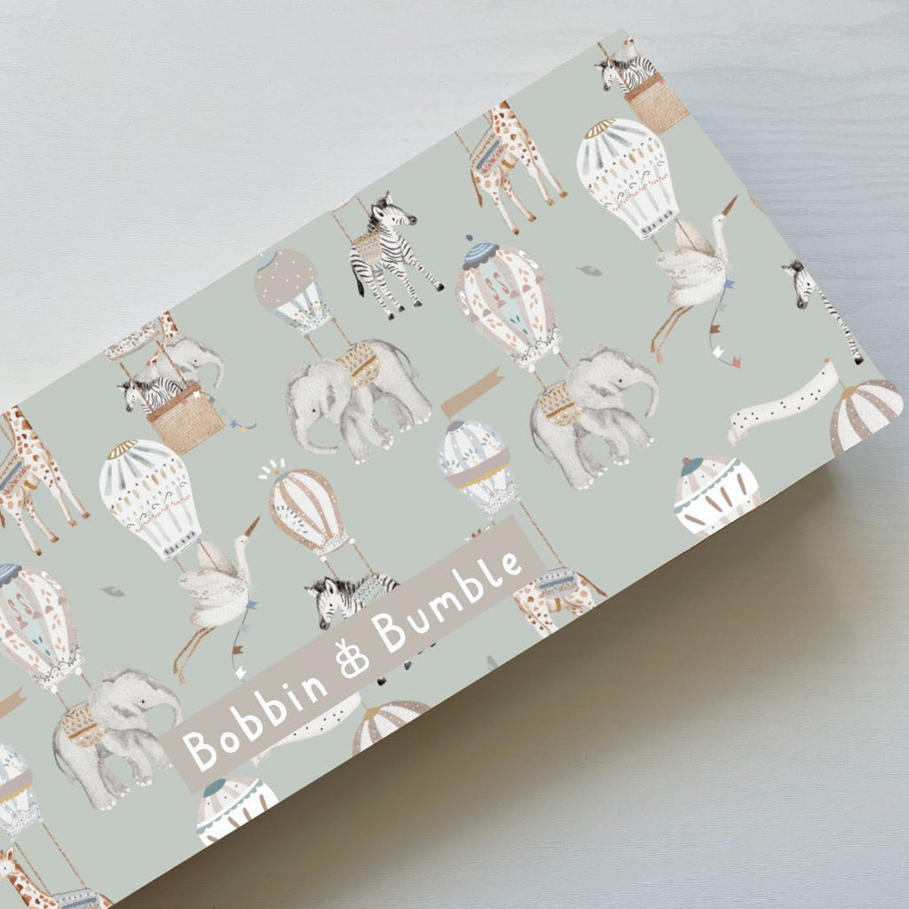 Bobbin and Bumble Travel Changing Mat - Hot Air Balloons - Baby&More