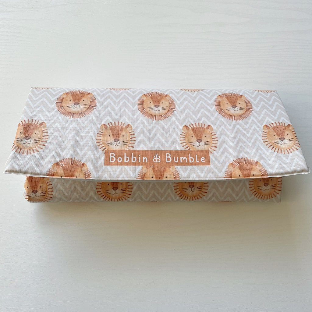 Bobbin and Bumble Travel Changing Mat - Leo Lion - Baby&More