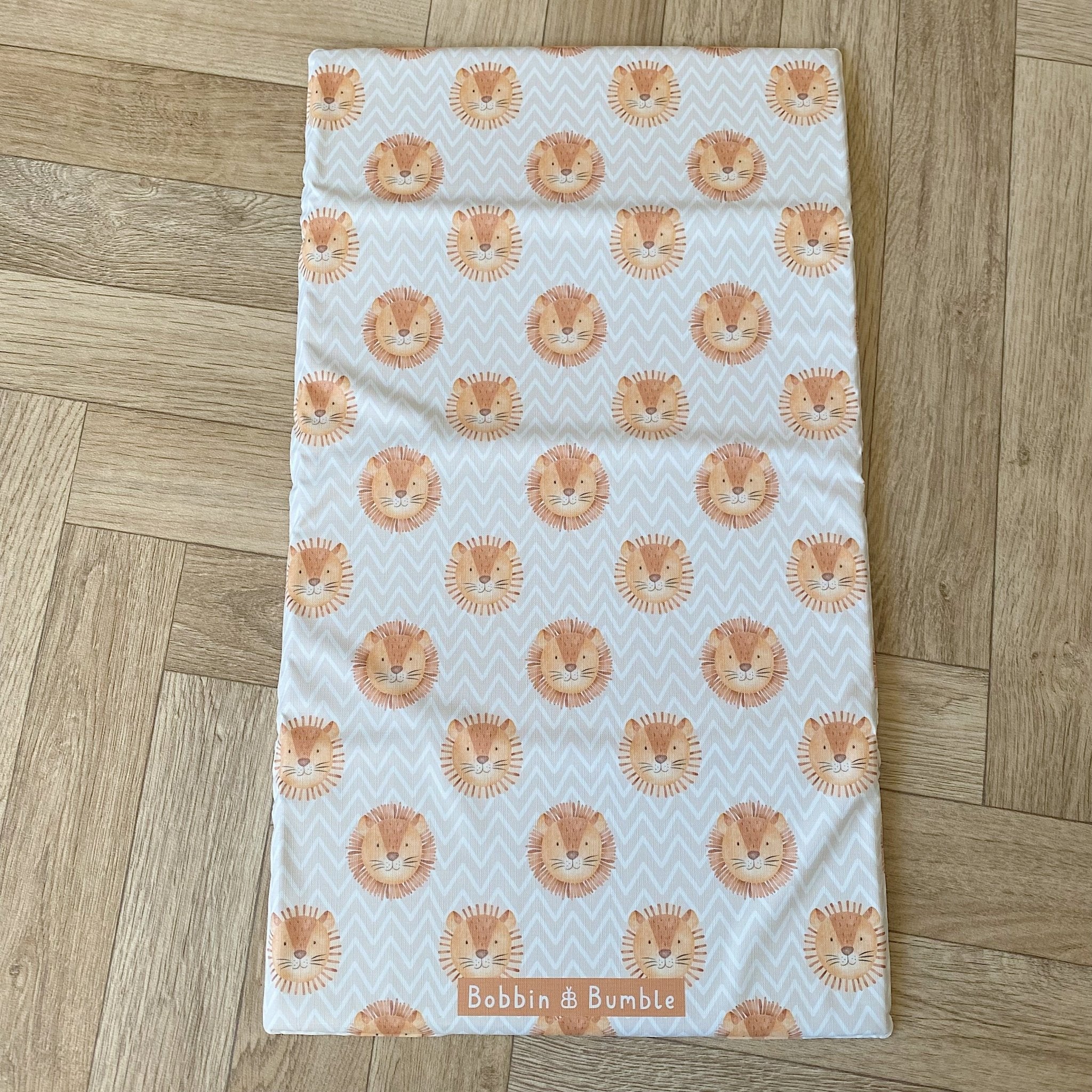 Bobbin and Bumble Travel Changing Mat - Leo Lion - Baby&More