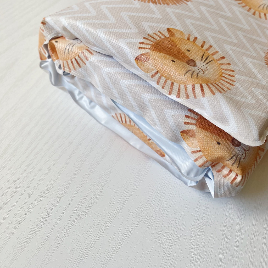 Bobbin and Bumble Travel Changing Mat - Leo Lion - Baby&More