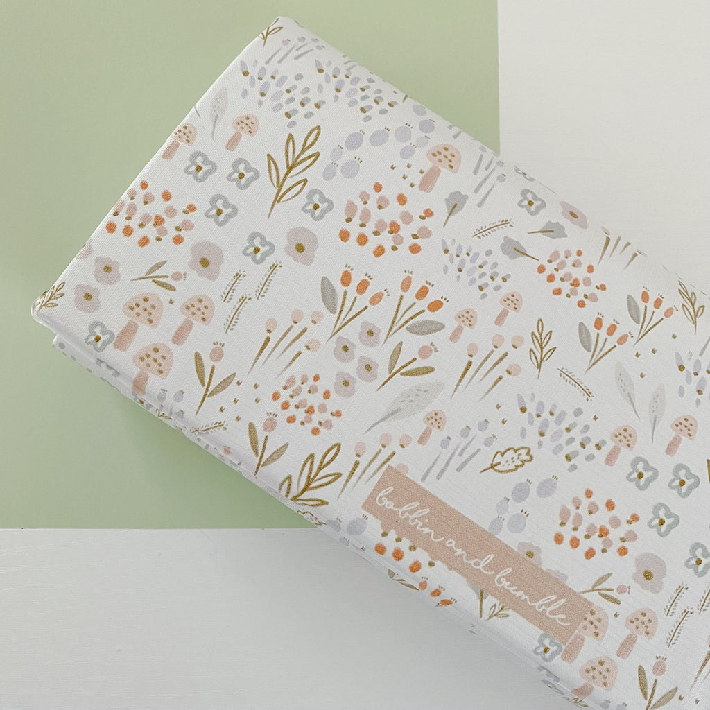 Bobbin and Bumble Travel Changing Mat - Woodland Floral - Baby&More