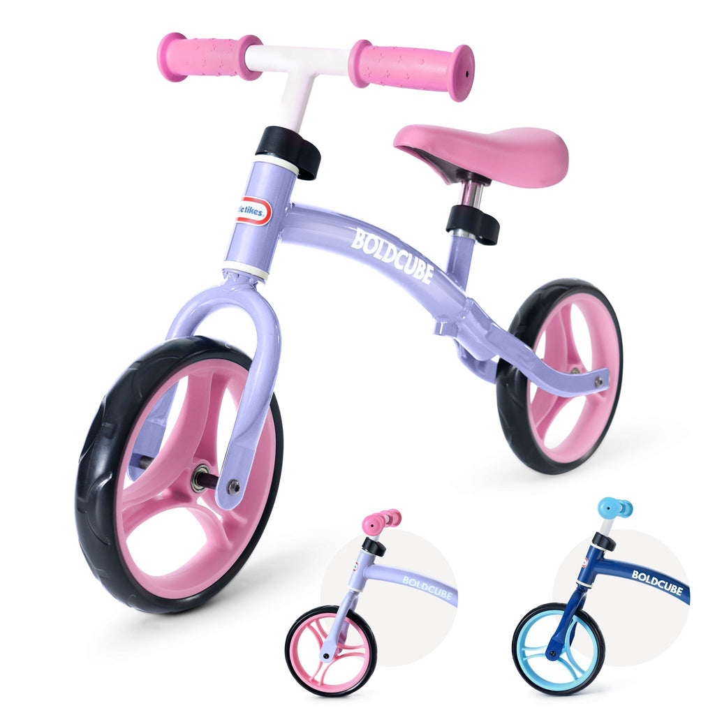 BOLDCUBE X Little Tikes Kids Balance Bike - Pink or Blue - Baby&More
