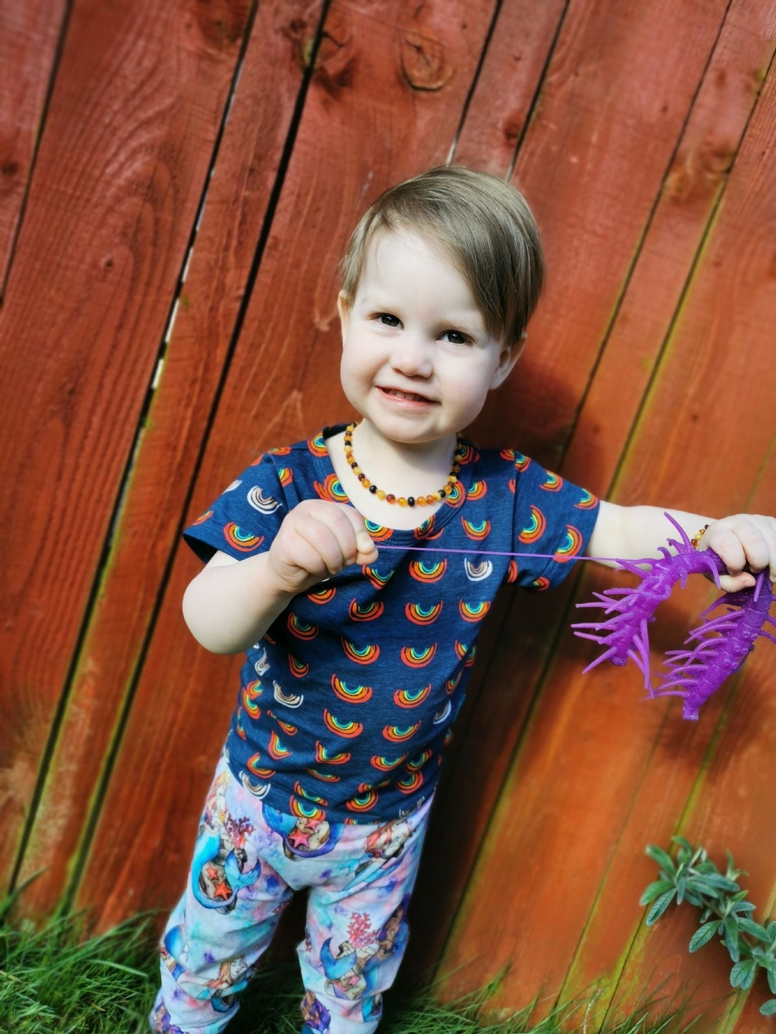 Milymoon Boob Over the Rainbow Kids T-Shirt