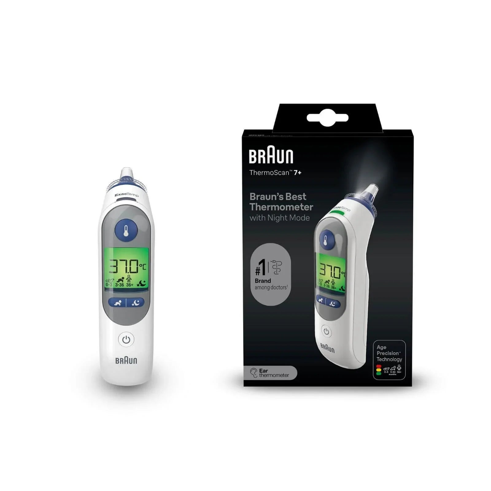 Braun IRT6525 ThermoScan 7+ Ear Thermometer - Baby&More