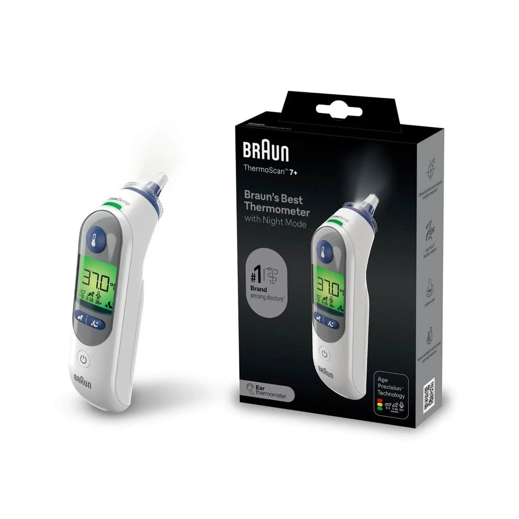 Braun IRT6525 ThermoScan 7+ Ear Thermometer - Baby&More