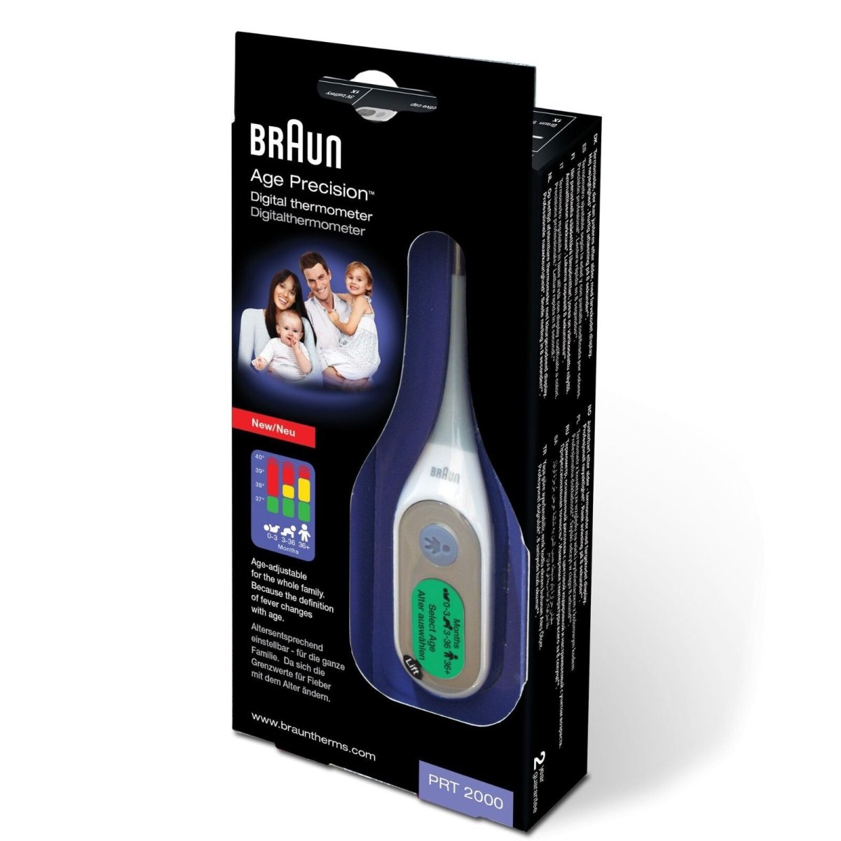 Braun PRT-2000 Age Precision Digital Thermometer - Baby&More