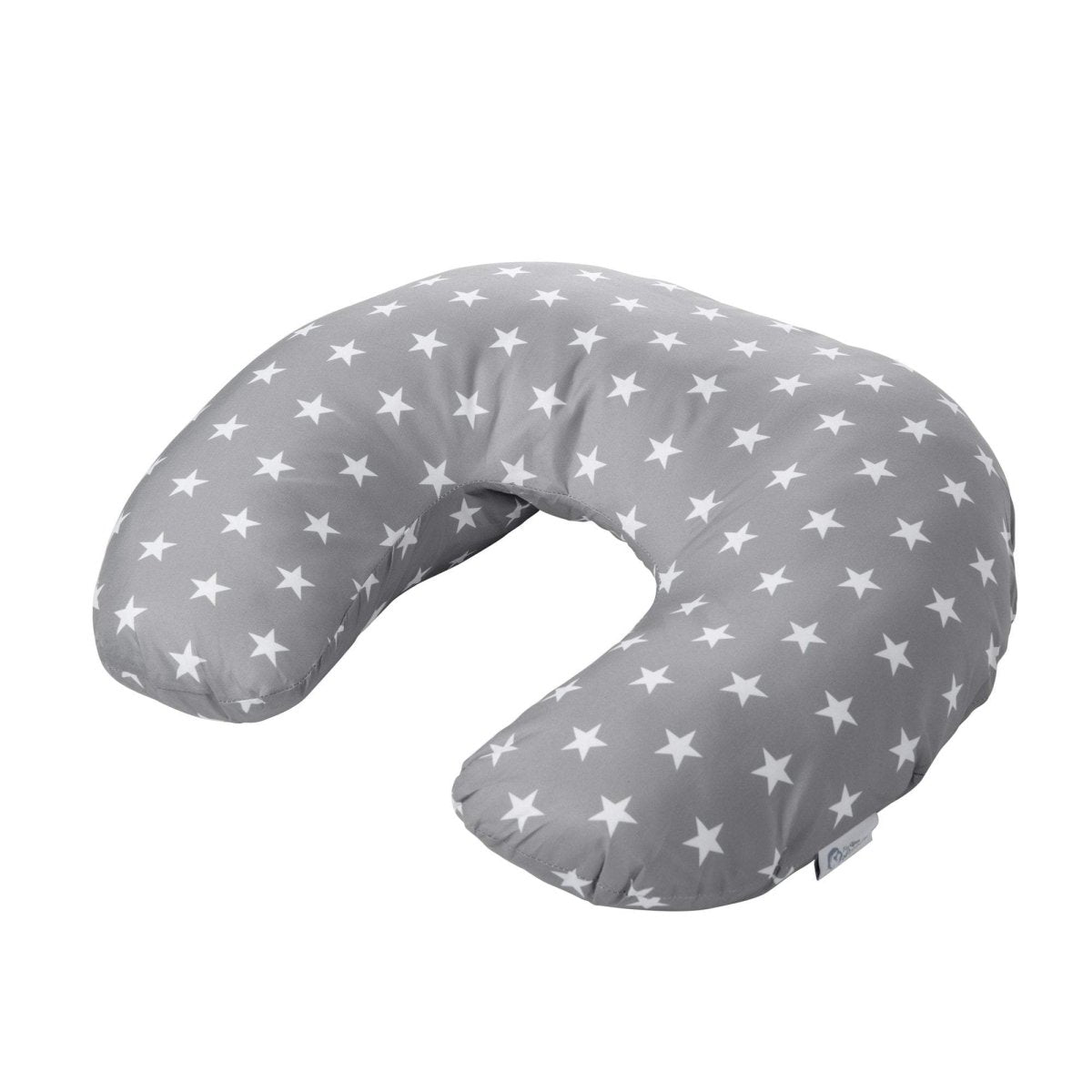 Breast Feeding Nursing Pillow - Grey with Stars (COVER ONLY) - Baby&More