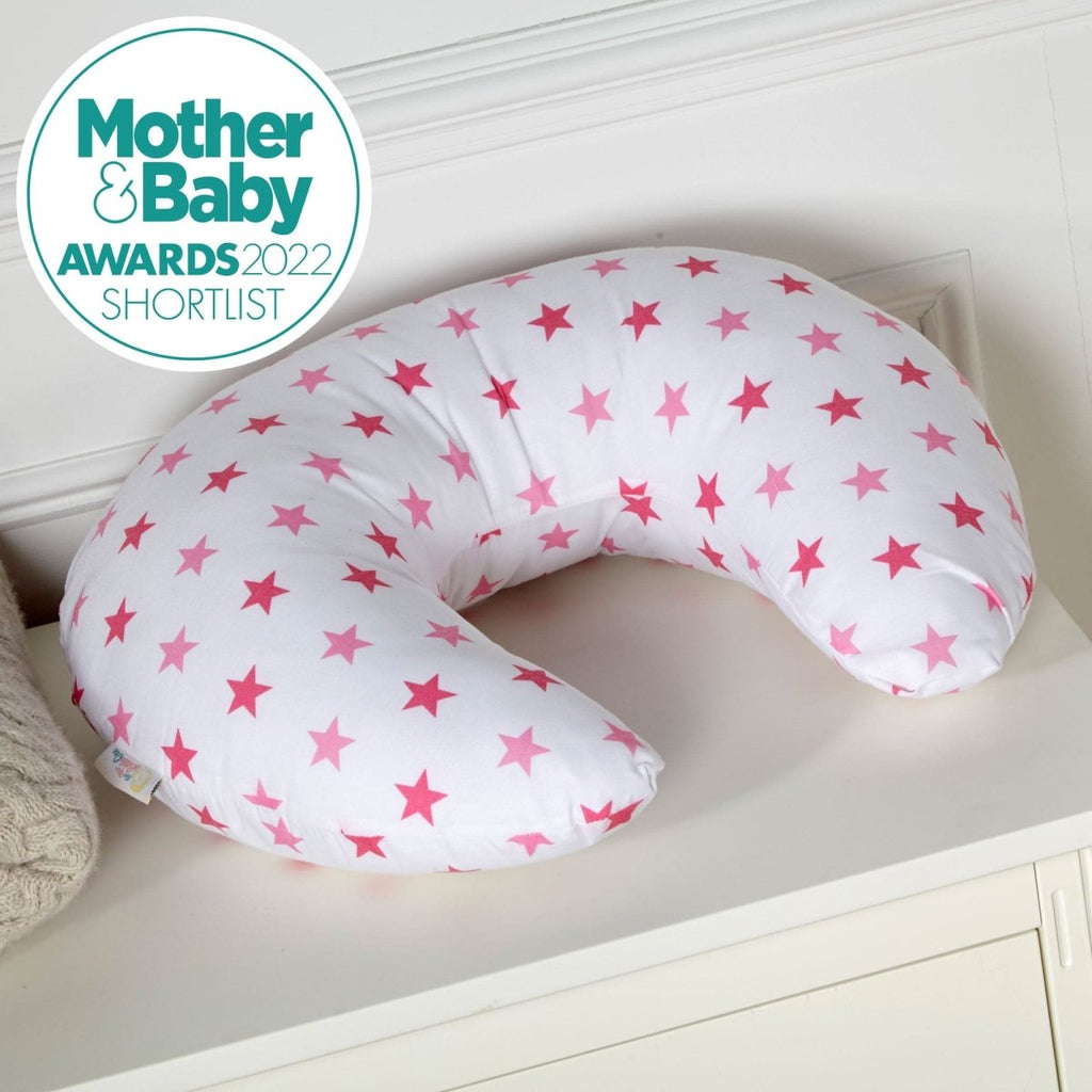 Breast Feeding Nursing Pillow - Little Pink Star (COVER ONLY) - Baby&More