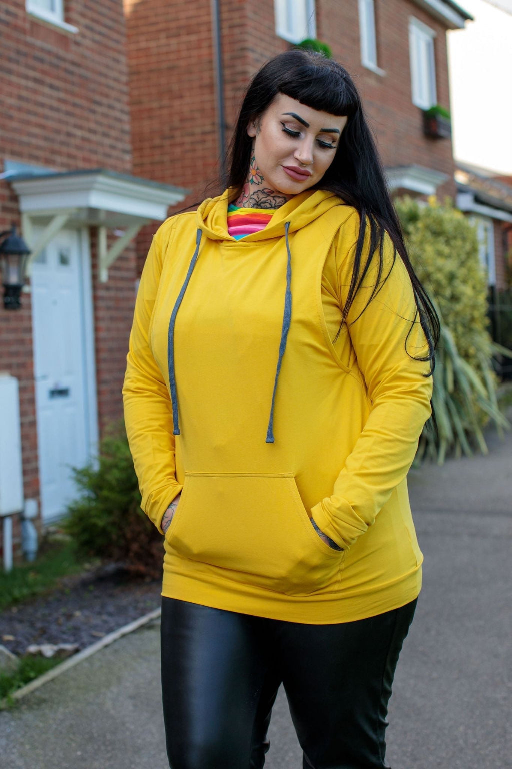 Breastfeeding Hoodie - Yellow - Baby&More