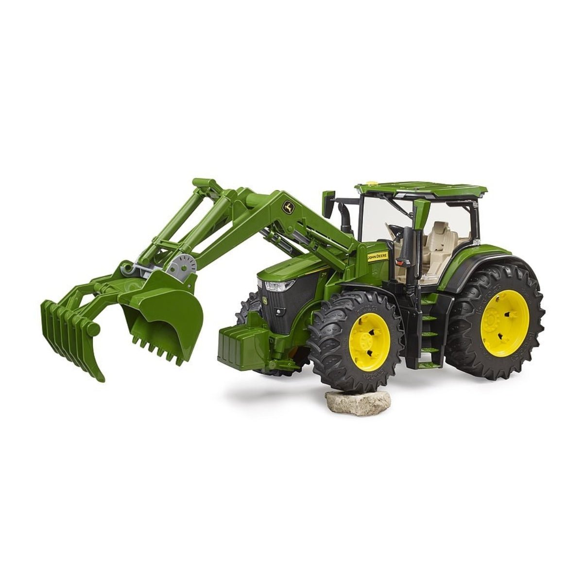 Bruder John Deere Tractor 7R 350 with Frontloader - Baby&More