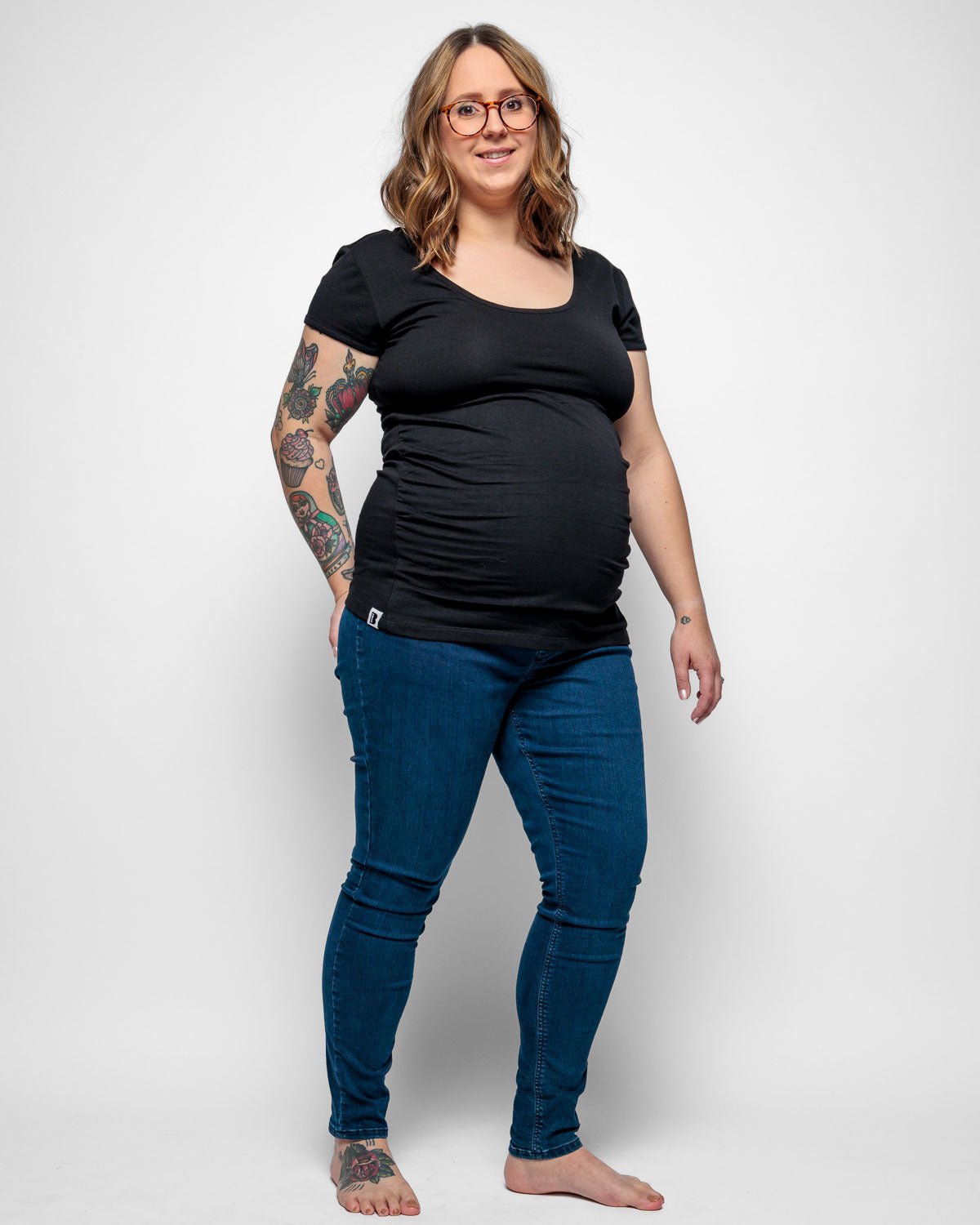 Bshirt Maternity Short Sleeved T-shirt - Black - Baby&More