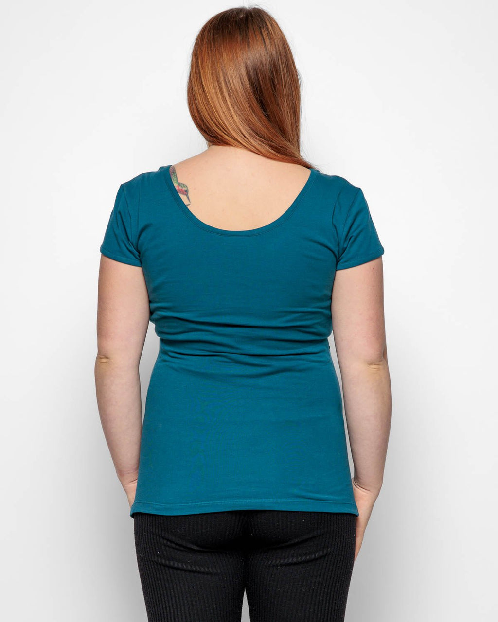 Bshirt Maternity Short Sleeved T-Shirt - Teal - Baby&More