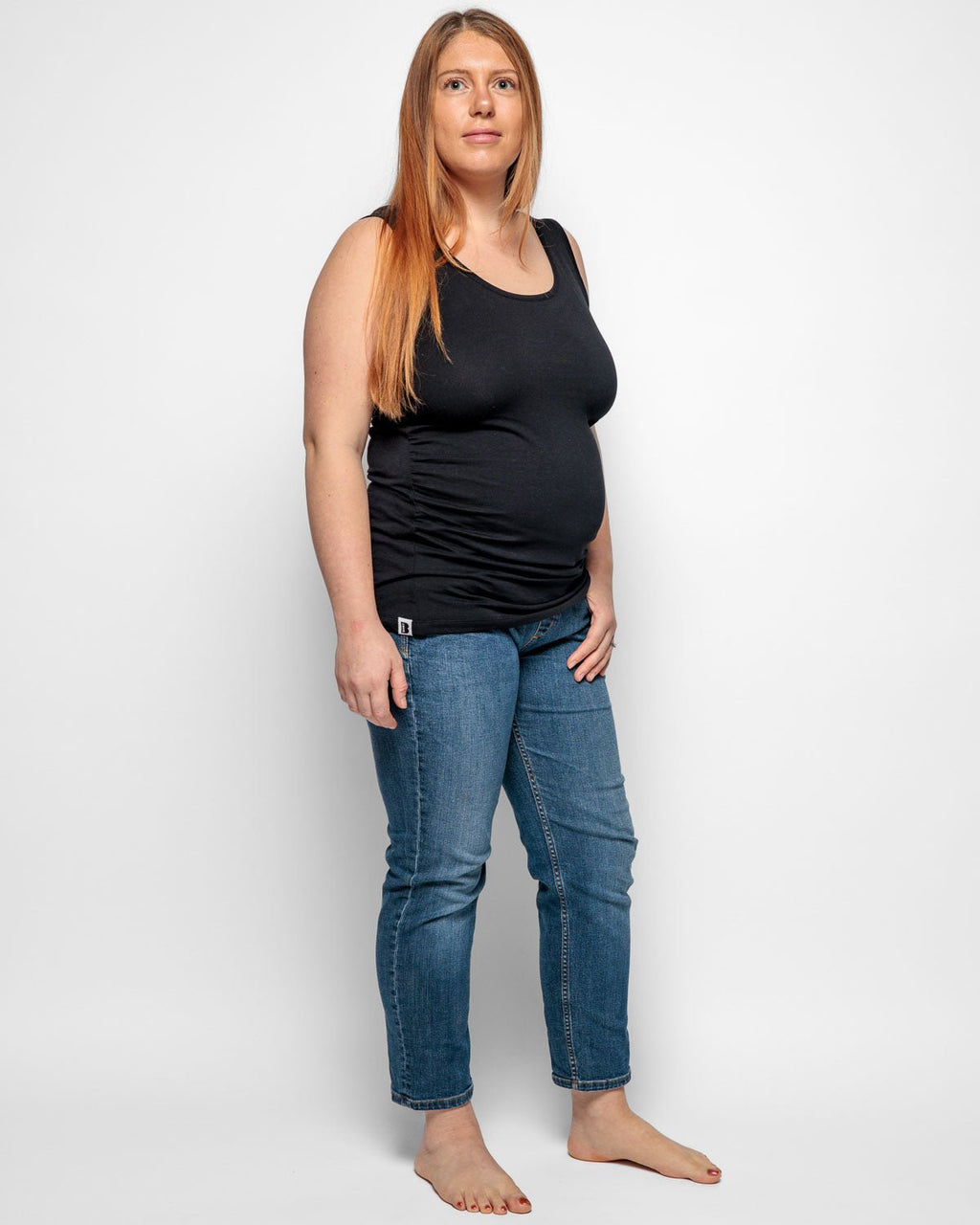 Bshirt Maternity Vest -Black - Baby&More