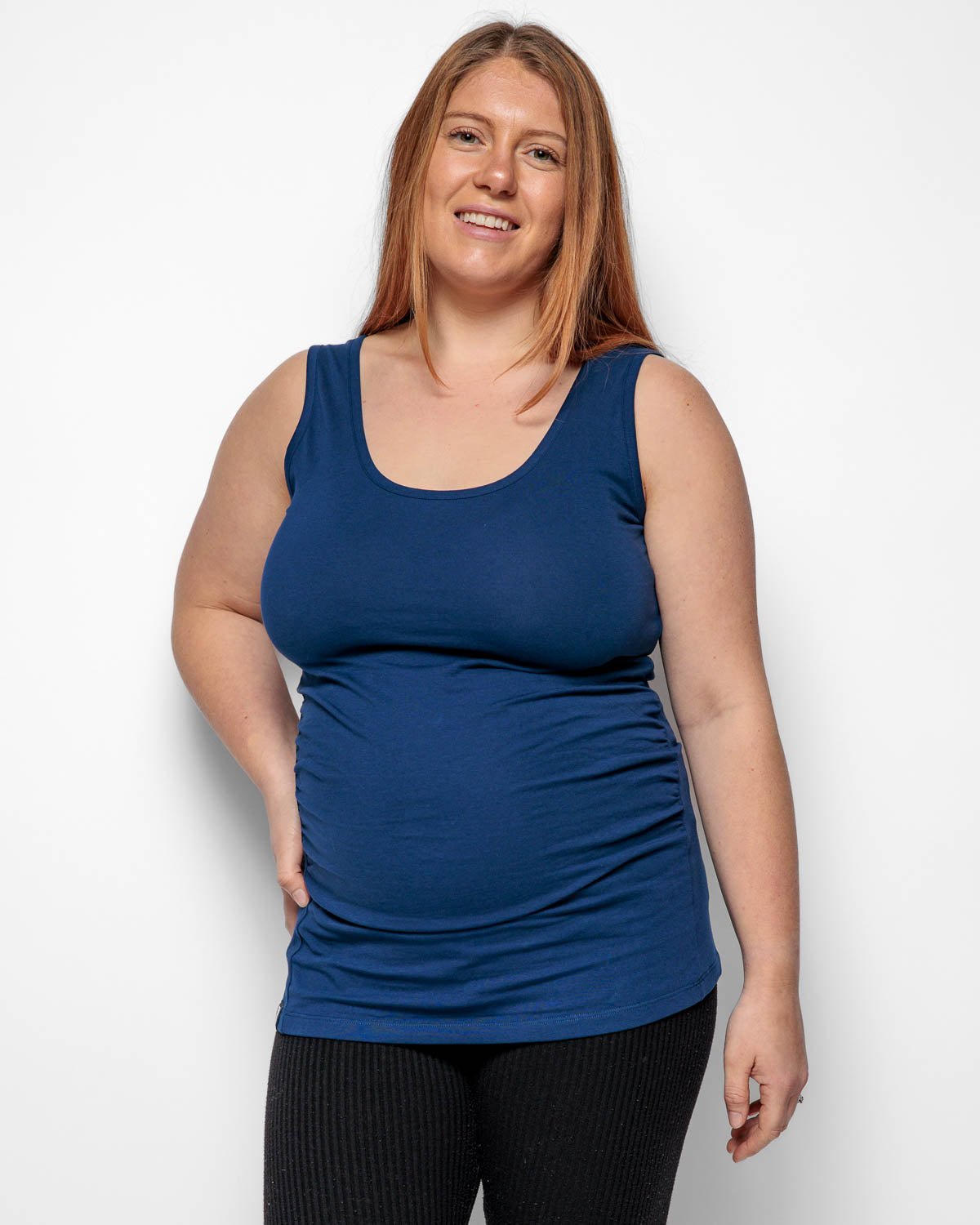 Bshirt Maternity Vest - Navy Blue - Baby&More