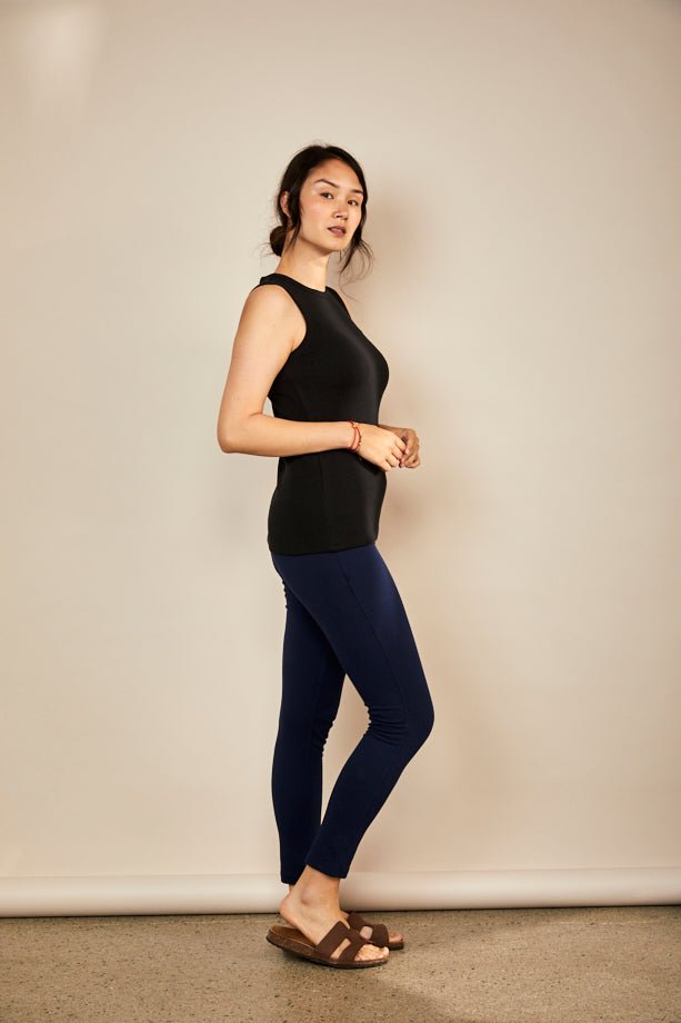 Bshirt Nursing Rib Racer Vest - Black - Baby&More
