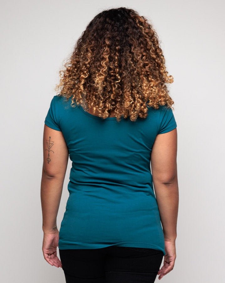Bshirt Nursing Short Sleeved T-shirt - Teal - Baby&More