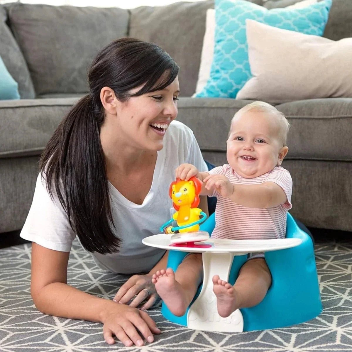 Bumbo Floor Seat Tray - White - Baby&More