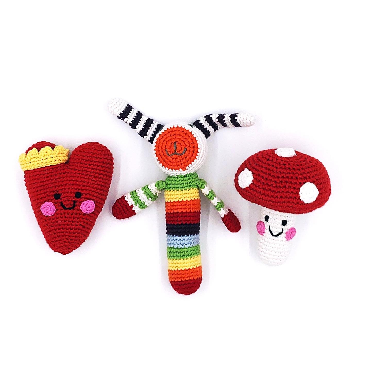 Bunny Stick Rattle Multi - colour - Baby&More