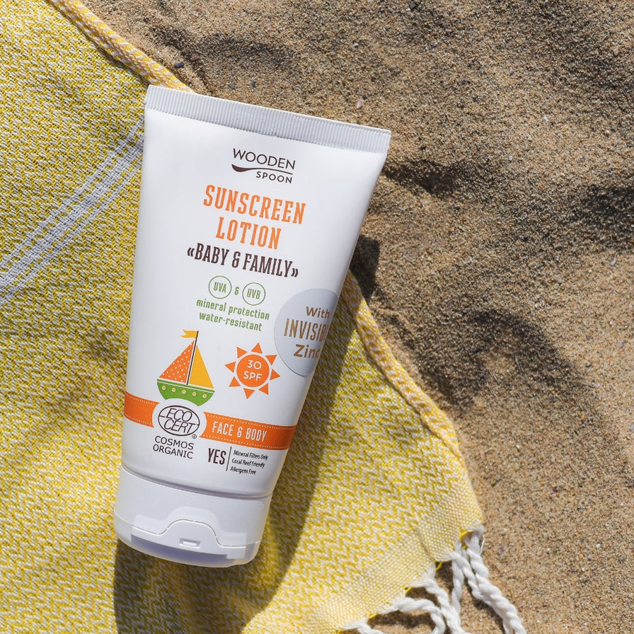 Guardian Angel Naturals - Organic Sunscreen Lotion Baby & Family 30 SPF- 150ml