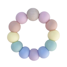 Chunky Silicone Teething Ring - Various Colours