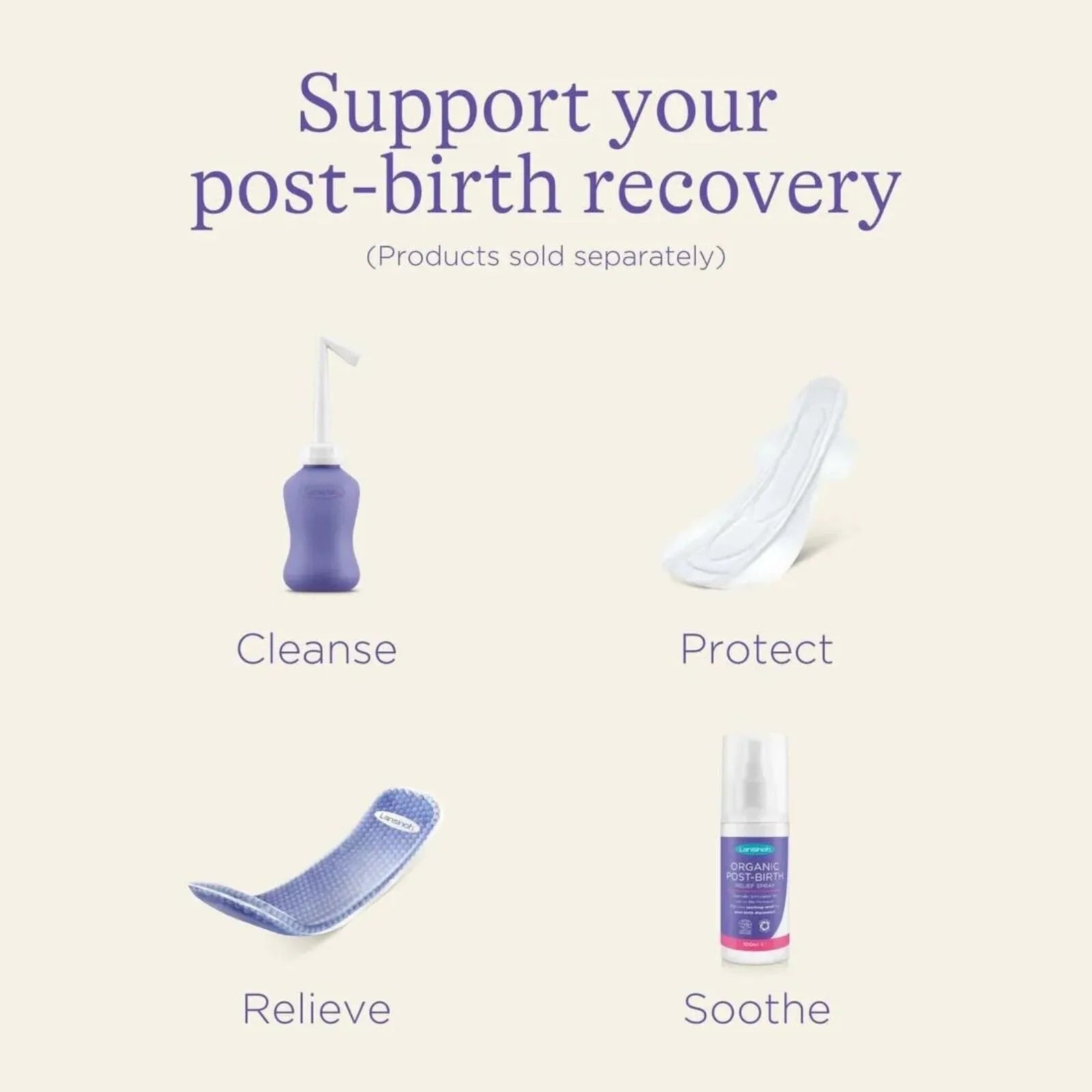 Lansinoh Extra Absorbent Maternity Pads - Pack of 10