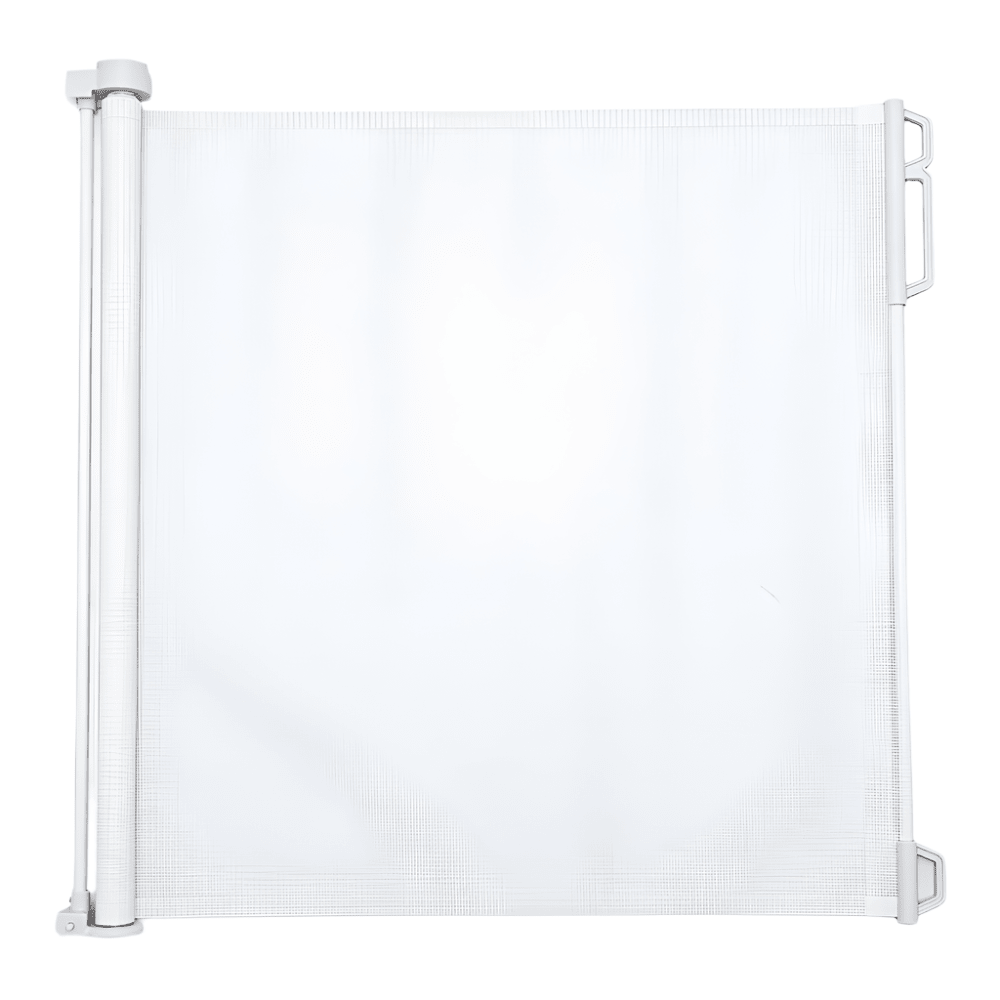 Callowesse Air Retractable Stair Safety Gate 0 - 140cm – White - Baby&More