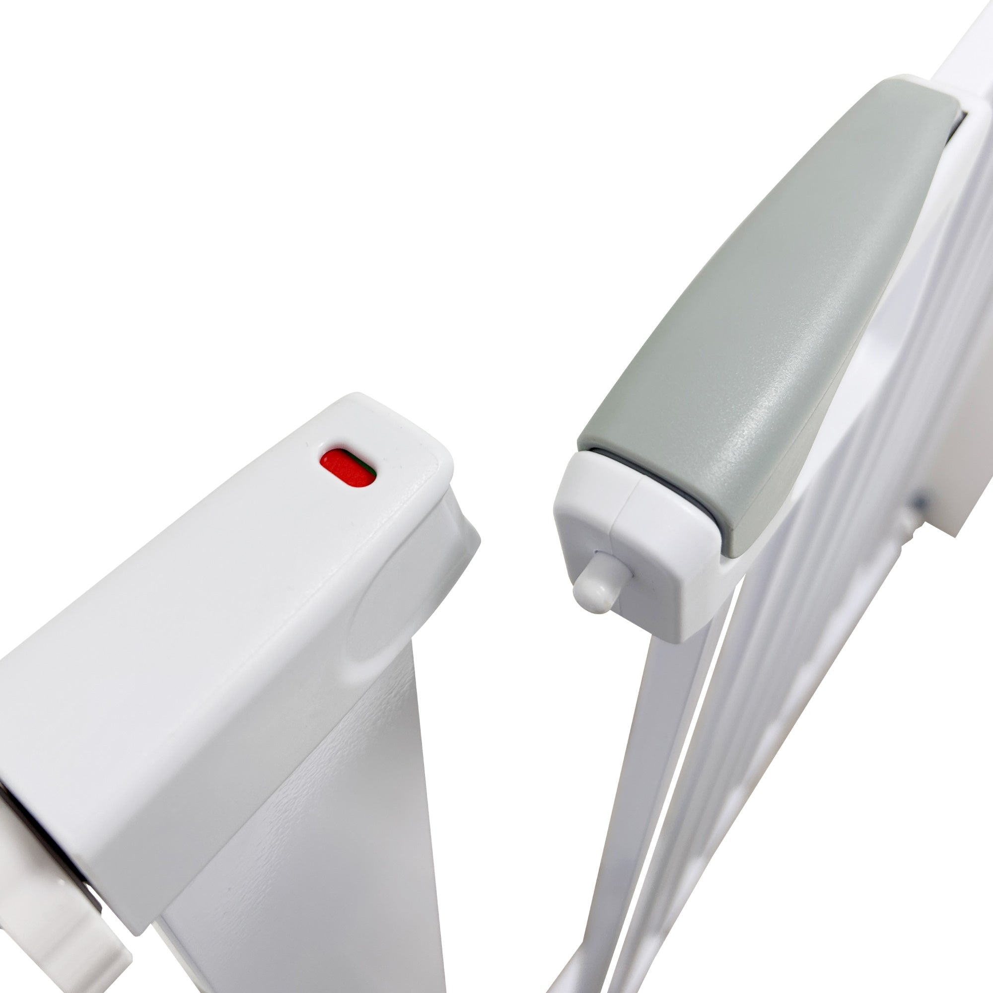 Callowesse Baby & Toddler Pressure Fit Door & Stair Safety Gate | 75 - 82cm x H77cm - White - Baby&More