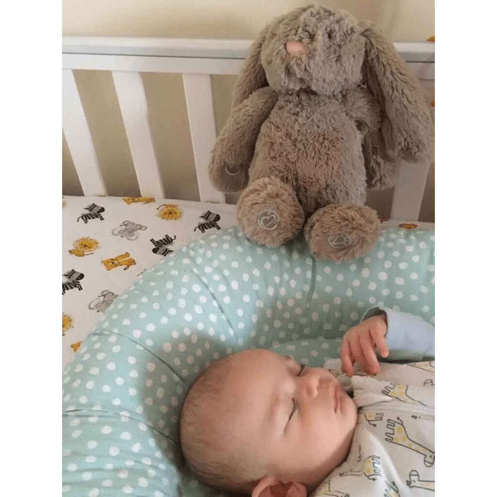 Callowesse Dreamy Willow Bunny Baby Sleep Aid with Smart Cry Sensor and Night Light - Baby&More