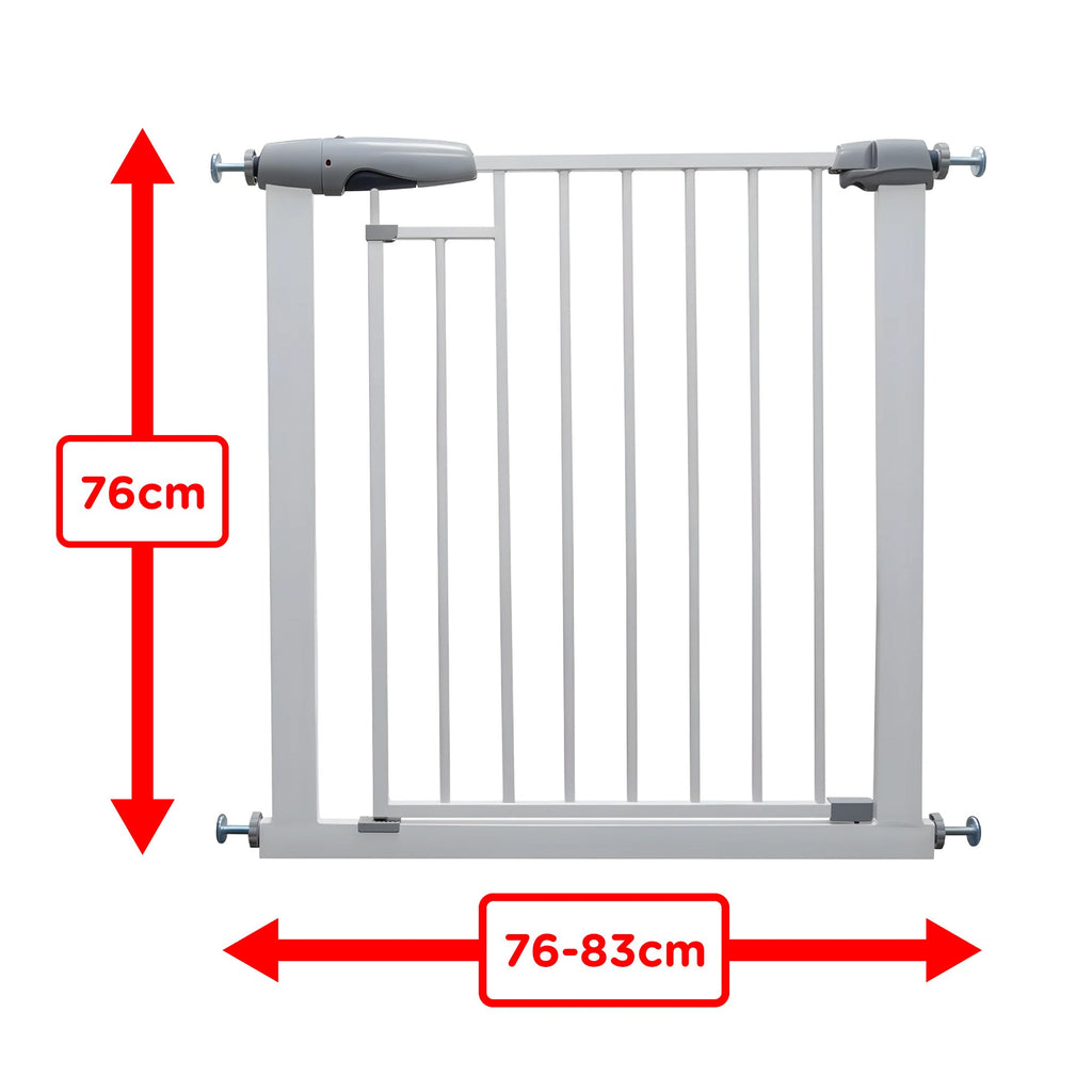 Callowesse Freedom Maglock Auto - Close Baby Stair Gate - White - Baby&More