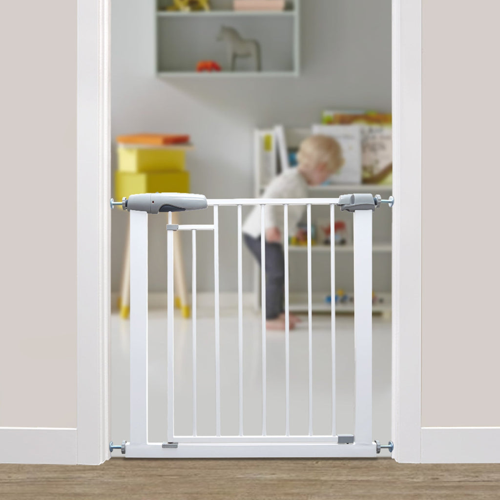 Callowesse Freedom Maglock Auto - Close Baby Stair Gate - White - Baby&More