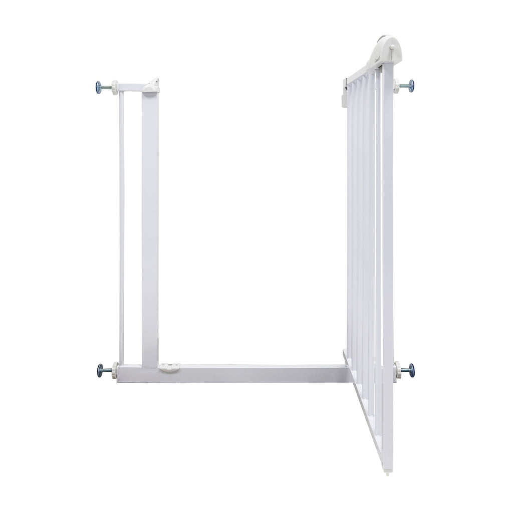 Callowesse Kangal Baby & Toddler Pressure Fit Door & Stair Safety Gate - 75 - 85cm x H79cm - White - Baby&More