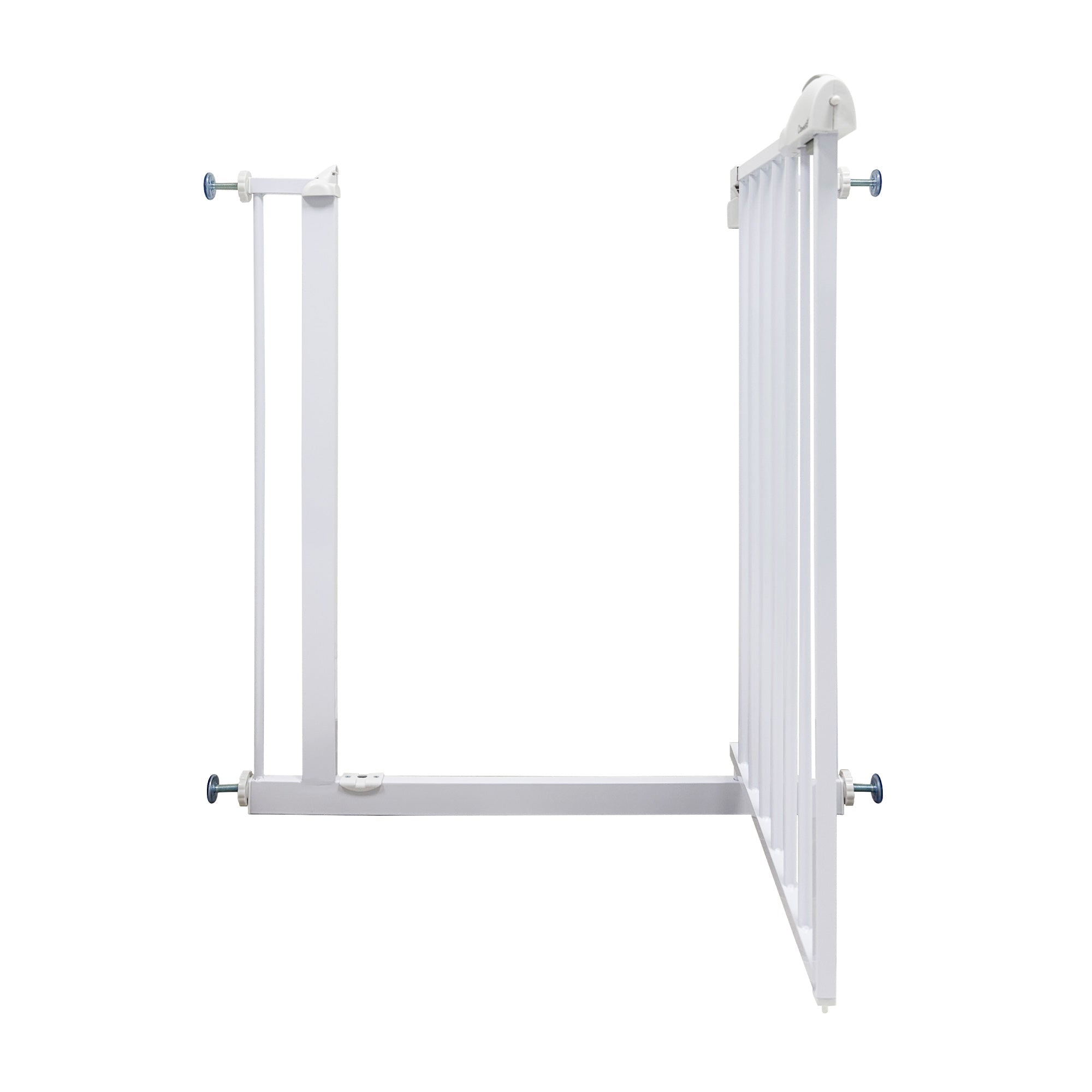 Callowesse Kangal Baby & Toddler Pressure Fit Door & Stair Safety Gate - 75 - 85cm x H79cm - White - Baby&More