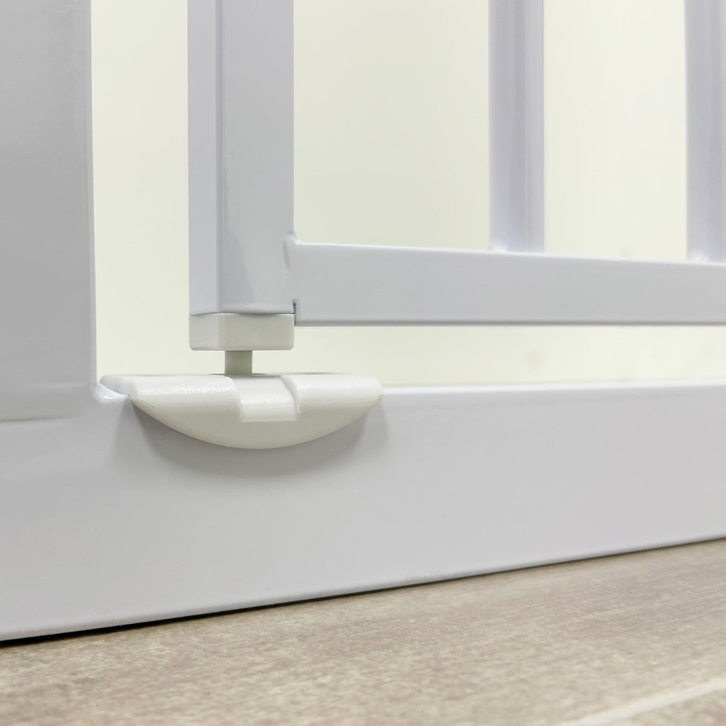 Callowesse Kangal Baby & Toddler Pressure Fit Door & Stair Safety Gate - 75 - 85cm x H79cm - White - Baby&More