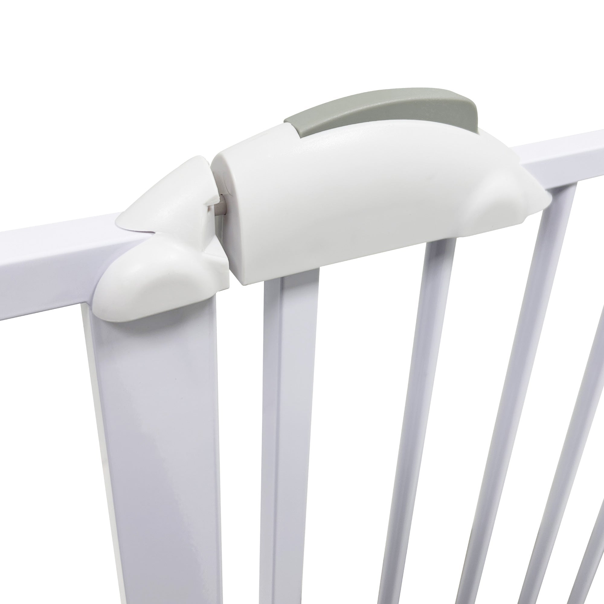 Callowesse Kangal Baby & Toddler Pressure Fit Door & Stair Safety Gate - 75 - 85cm x H79cm - White - Baby&More