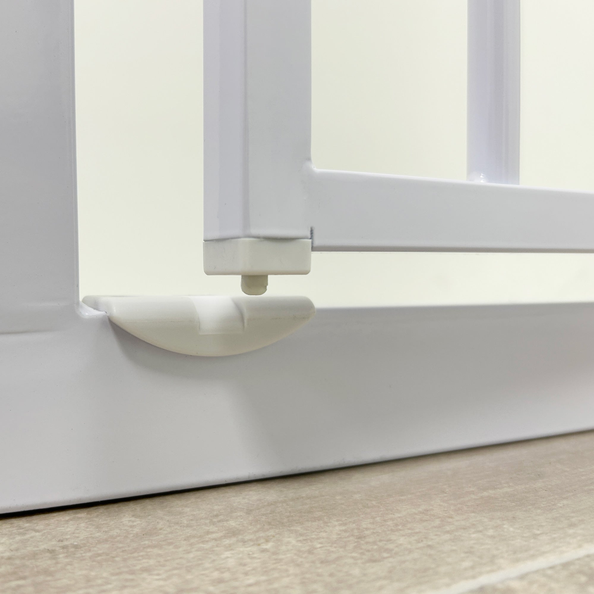 Callowesse Kangal Baby & Toddler Pressure Fit Door & Stair Safety Gate - 75 - 85cm x H79cm - White - Baby&More